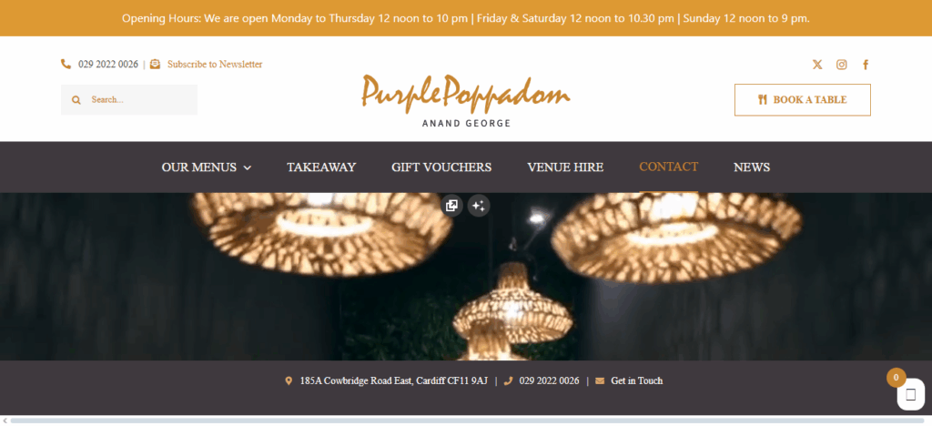 Purple Poppadom