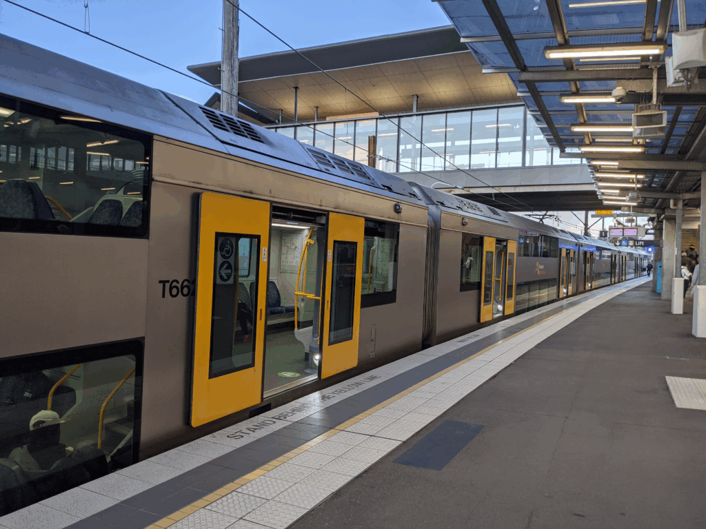 Estimated travel time between stops