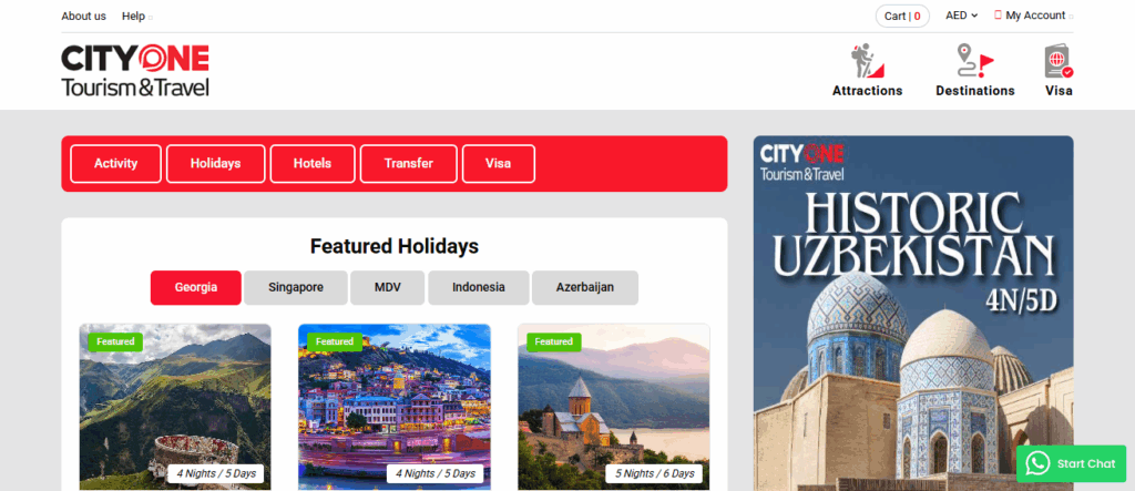 City One Tourism and Travel