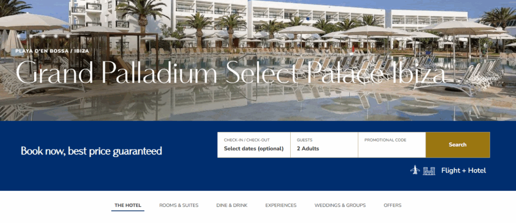  Grand Palladium Palace, Ibiza