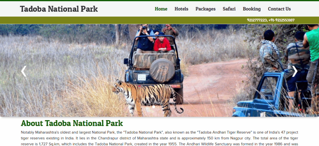 10 Best Wildlife Safari Trip Destinations In India 11 Tadoba Andhari Tiger Reserve, Maharashtra