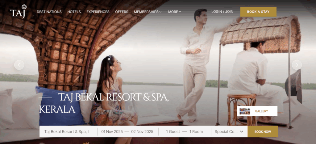 10 Best Ayurveda Wellness Destinations In India 2 Taj Bekal Resort & Spa, Kerala