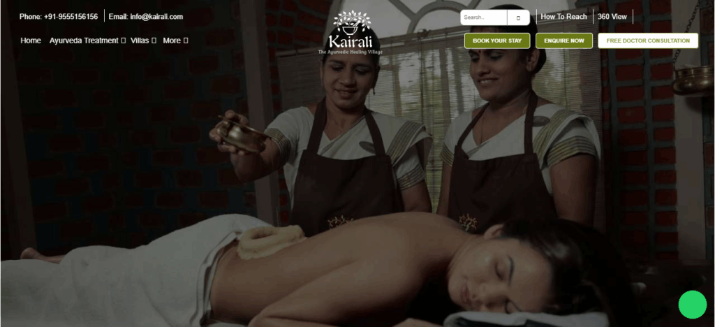 10 Best Ayurveda Wellness Destinations In India 5 Kairali Ayurvedic Healing Village