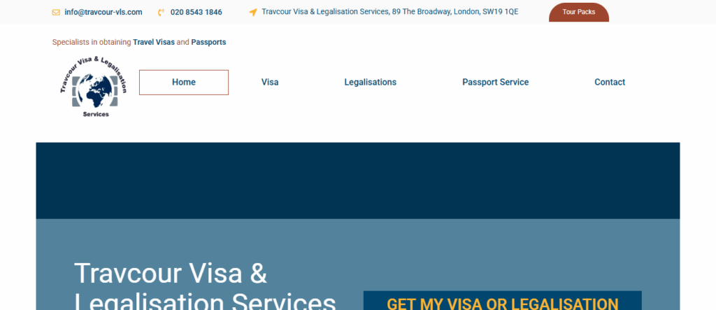 Travcour Visa & Legalisation Services