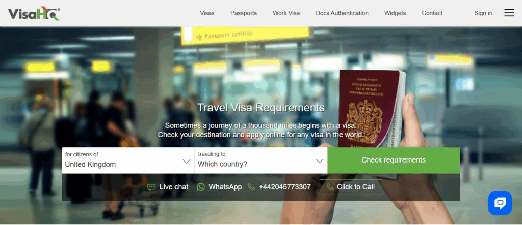 VisaHQ UK