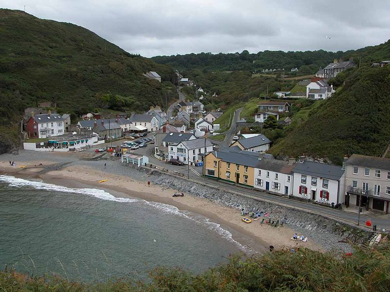 Llangrannog Beach