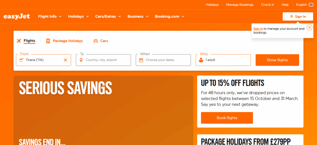easyJet