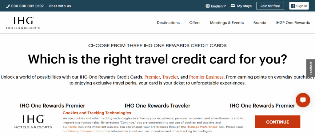 10 Best Hotel Credit Cards 2025 | Top Rewards & Free Nights 4 IHG Rewards Premier