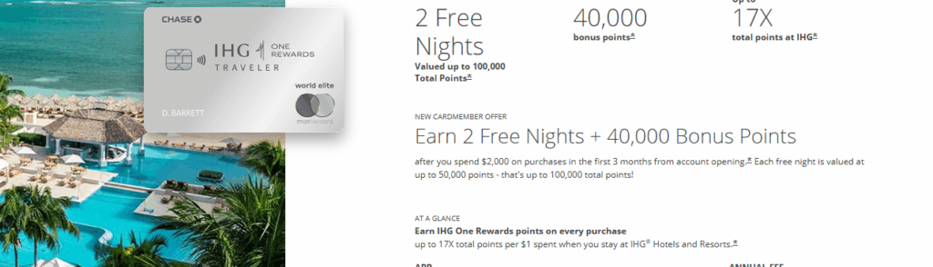 10 Best Hotel Credit Cards 2025 | Top Rewards & Free Nights 11 IHG Rewards Traveler Card