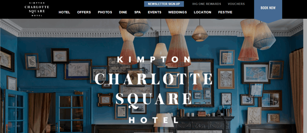 10 Best Hotels in Edinburgh: Top Luxury & Historic Stays 10 Kimpton Charlotte Square Hotel