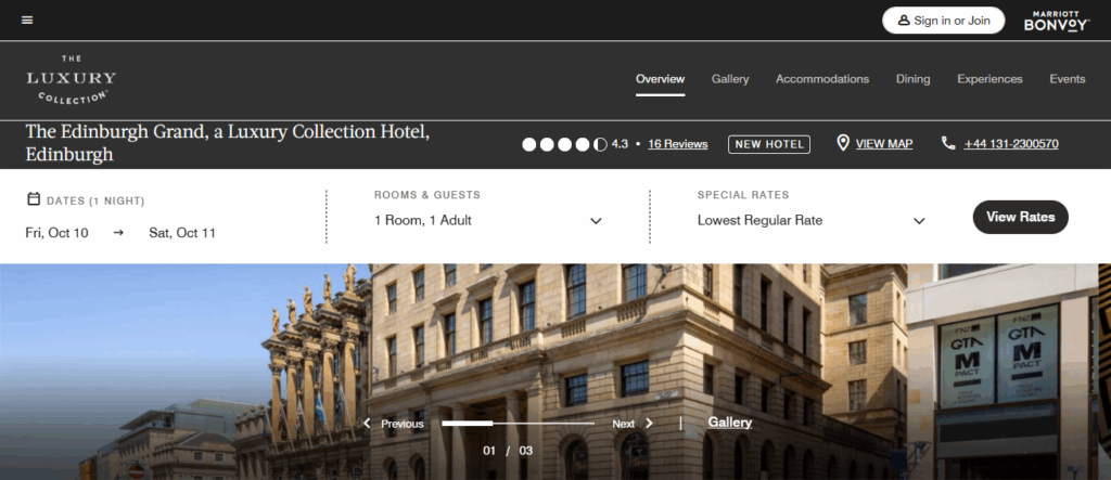 10 Best Hotels in Edinburgh: Top Luxury & Historic Stays 11 The Edinburgh Grand, A Luxury Collection Hotel