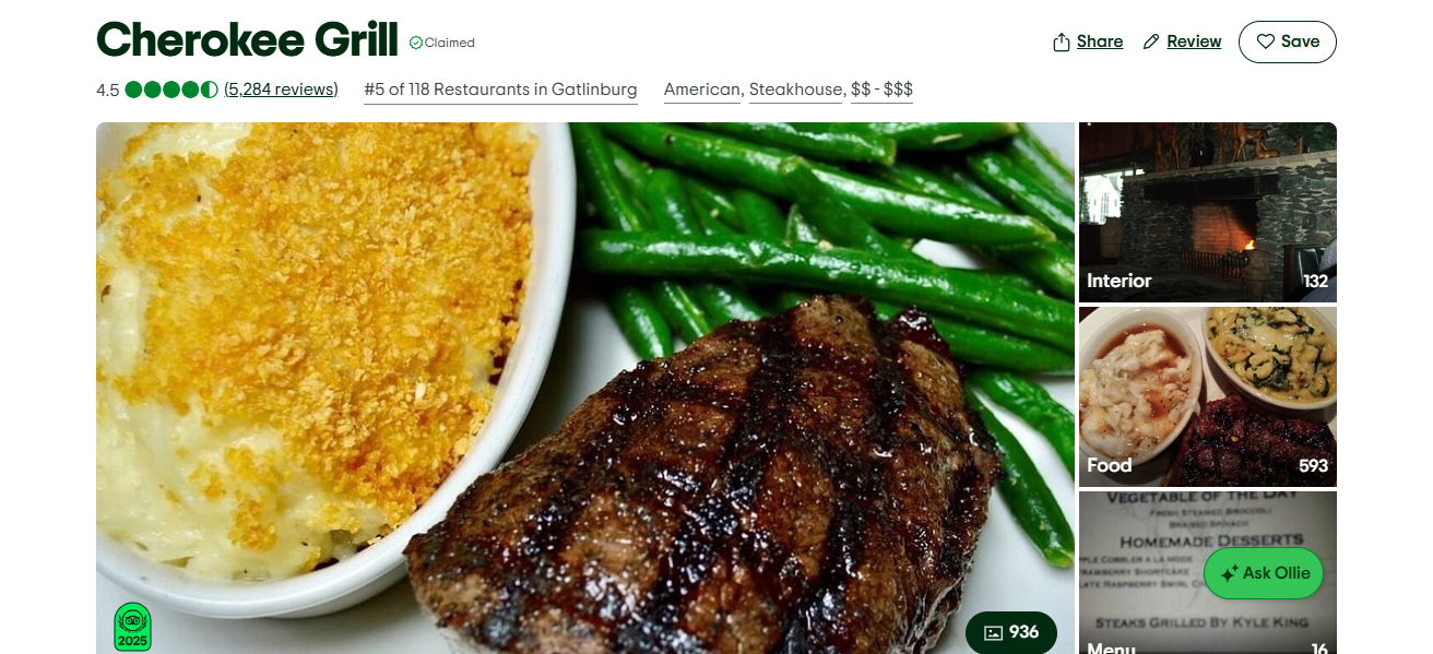 10 Best Restaurants In Gatlinburg, TN 1 10 Best Restaurants In Gatlinburg, TN