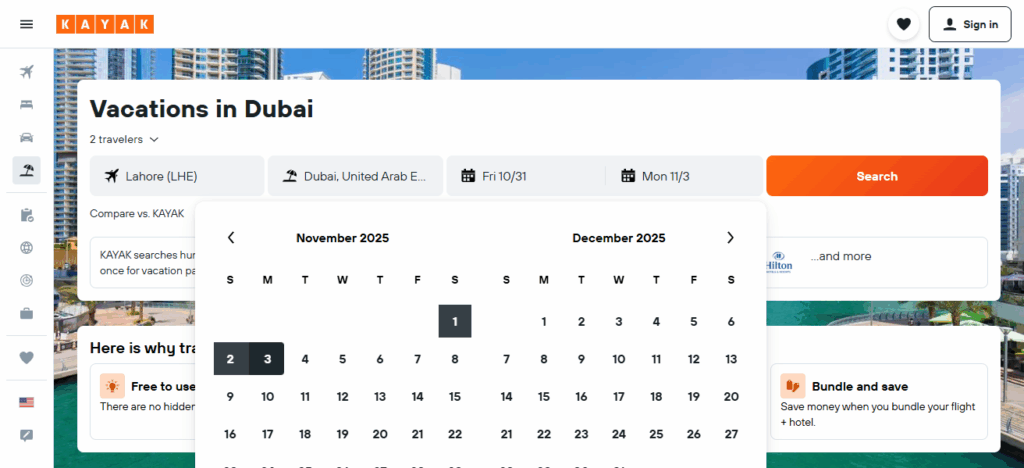 10 Flights and Hotel Packages To Dubai from London 4 KAYAK – Dubai Vacation Packages from $290
