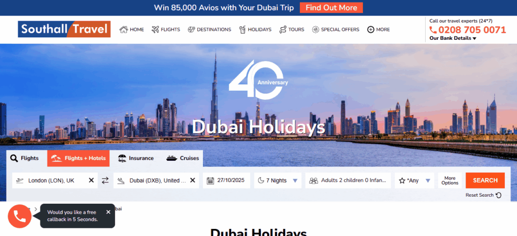 10 Flights and Hotel Packages To Dubai from London 7 Southall Travel – Dubai Holiday Packages