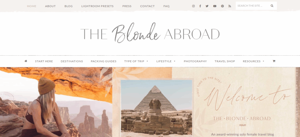 10 Popular Travel Blogs Of All Time 3 The Blonde Abroad