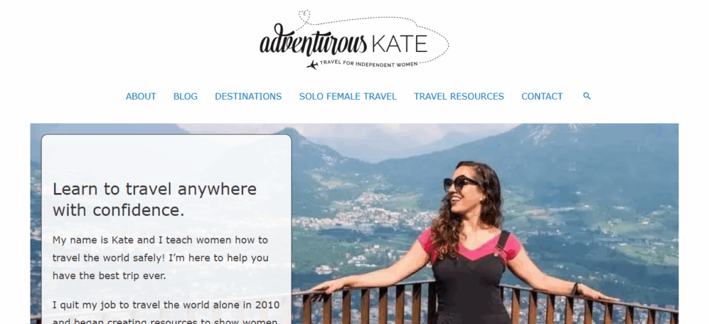 10 Popular Travel Blogs Of All Time 5 Adventurous Kate
