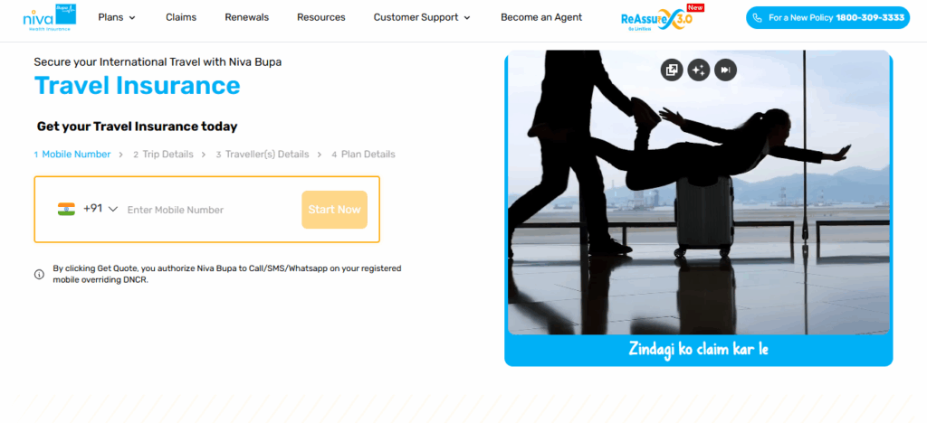 Niva Bupa Travel Insurance