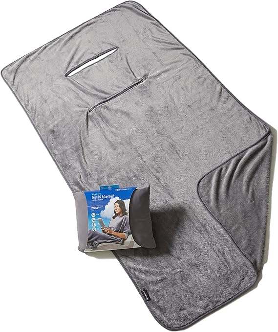 10 Best Travel Blankets for Comfort & Easy Portability 2 Travelrest 4-in-1 Travel Blanket