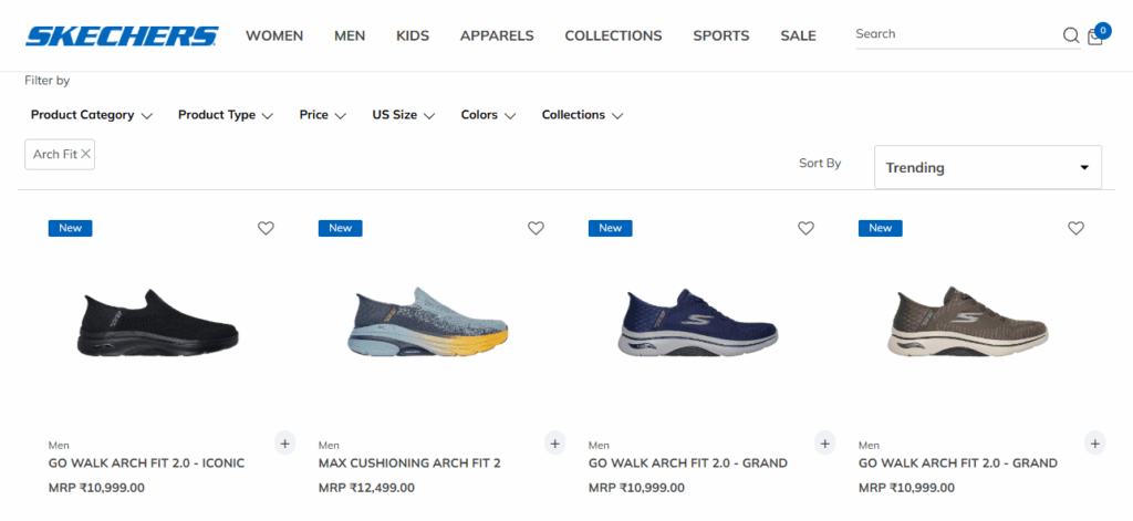 10 Best Walking Shoes for Travel in Europe: Comfort & Style 4 Skechers Arch Fit 2.0