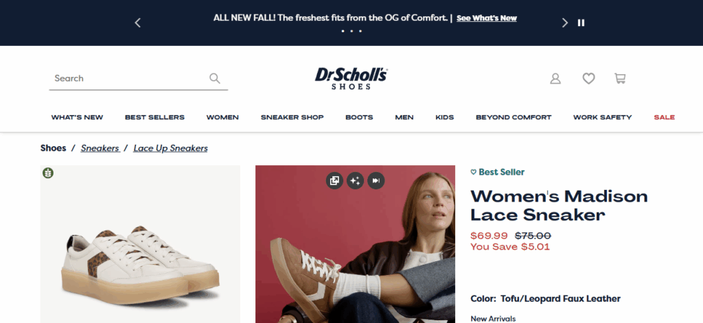 10 Best Walking Shoes for Travel in Europe: Comfort & Style 5 Dr. Scholl’s Madison Lace Sneaker