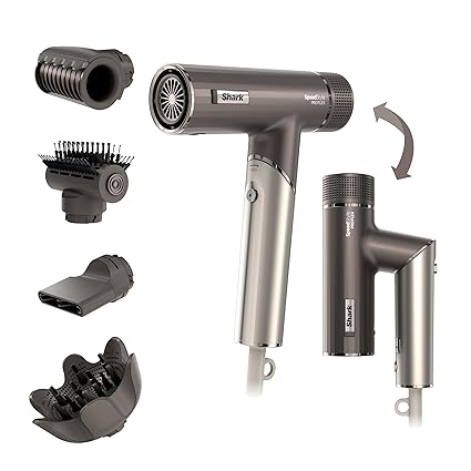 10 Best Travel Blow Dryers Dual Voltage for Smooth Hair 6 Shark SpeedStyle Pro Flex Hair Dryer