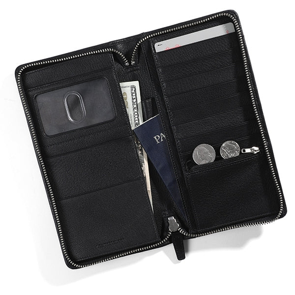 10 Best RFID Wallets for Travel – Secure & Stylish Options 5 Leatherology Zip Around Travel Wallet