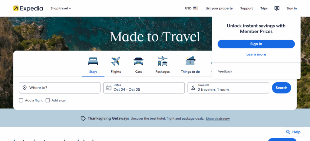 10 Best Flight Search Sites for Cheap & Convenient Travel 6 Expedia
