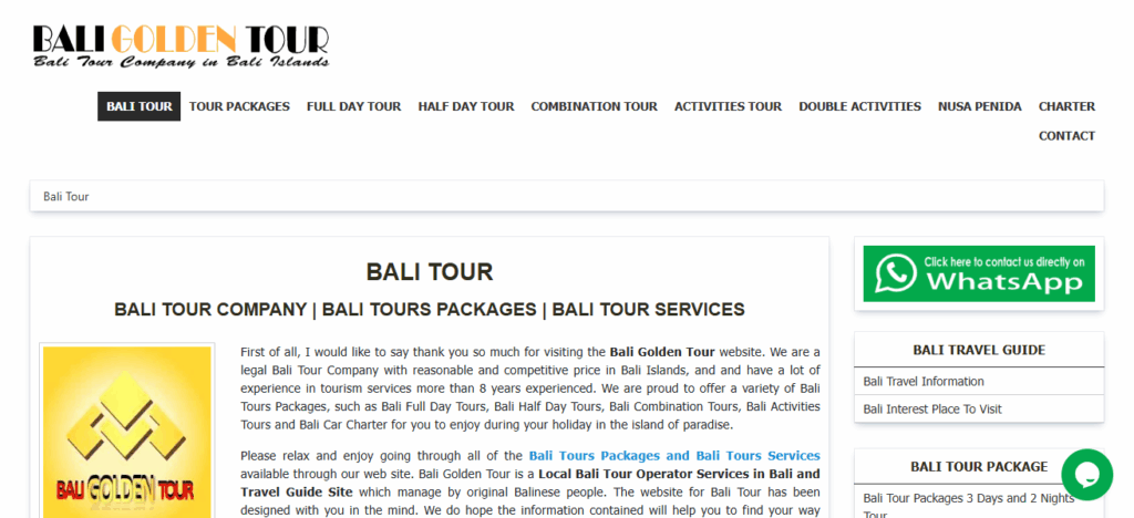 10 Best Tour & Travel in Indonesia – Top Experiences & Adventures 10 Bali Golden Tour