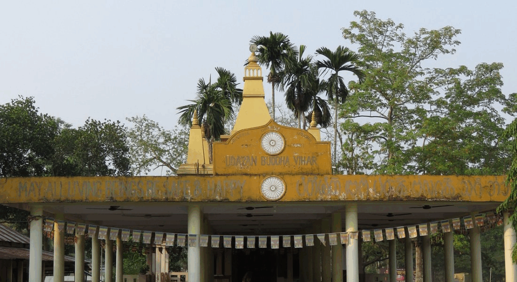 10 Best Places To Travel In Tripura: Top Attractions & Spots 9 Udayan Buddha Vihar