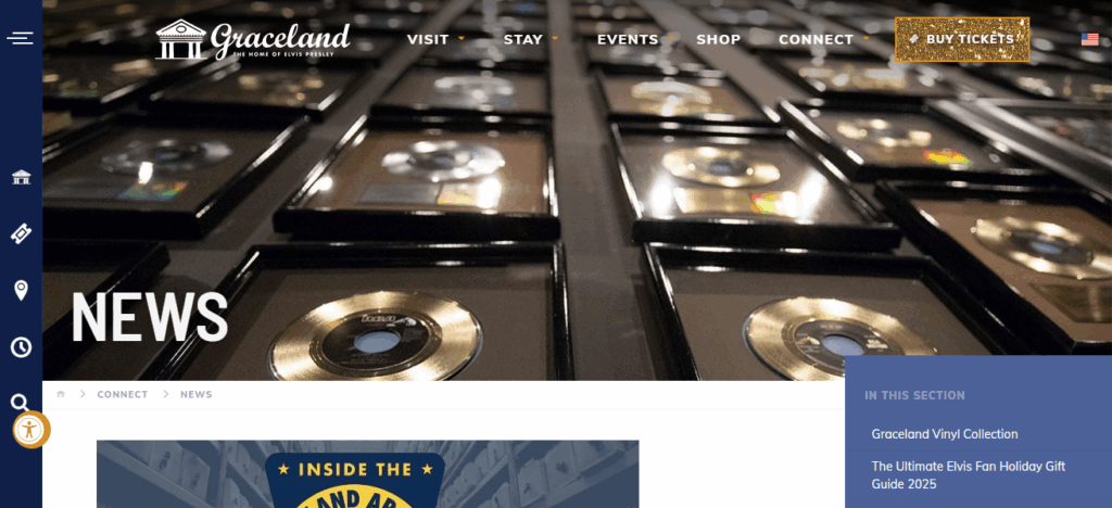 10 Best Graceland Tour Package – Explore Elvis’s Legendary Home 8 Graceland Ultimate VIP Tour