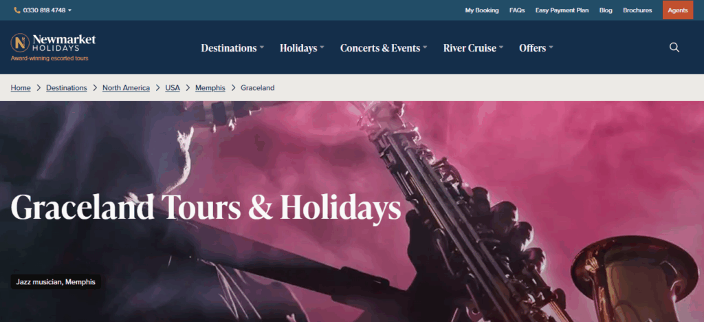 10 Best Graceland Tour Package – Explore Elvis’s Legendary Home 9 Newmarket Holidays Graceland Tour