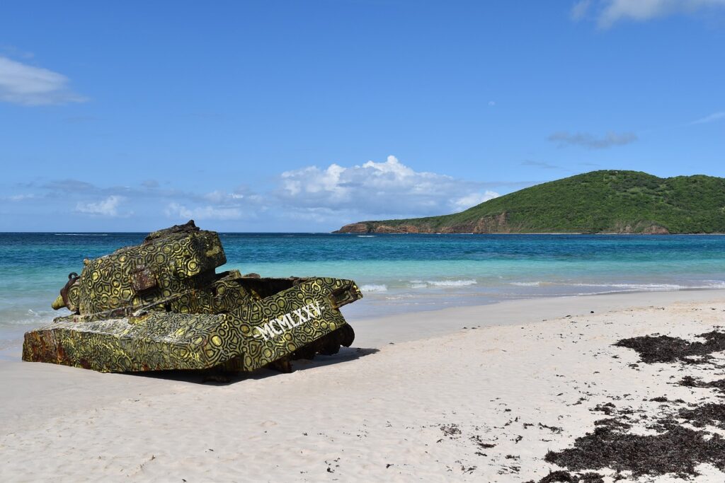 Flamenco Beach, Puerto Rico