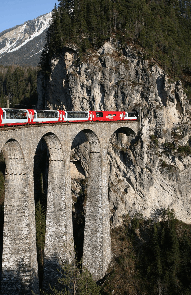 10 Top Train Travel Destinations in Europe for Scenic Journeys 2 Glacier Express, Switzerland