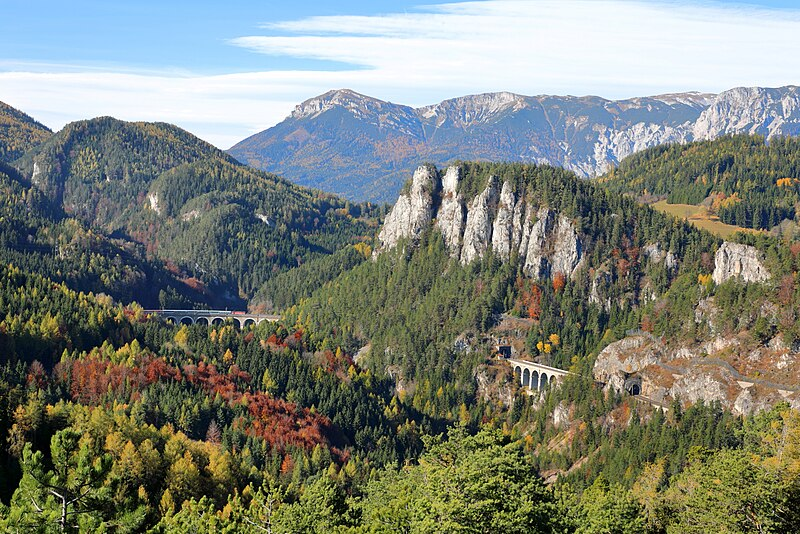 10 Top Train Travel Destinations in Europe for Scenic Journeys 11 Semmering Railway, Austria