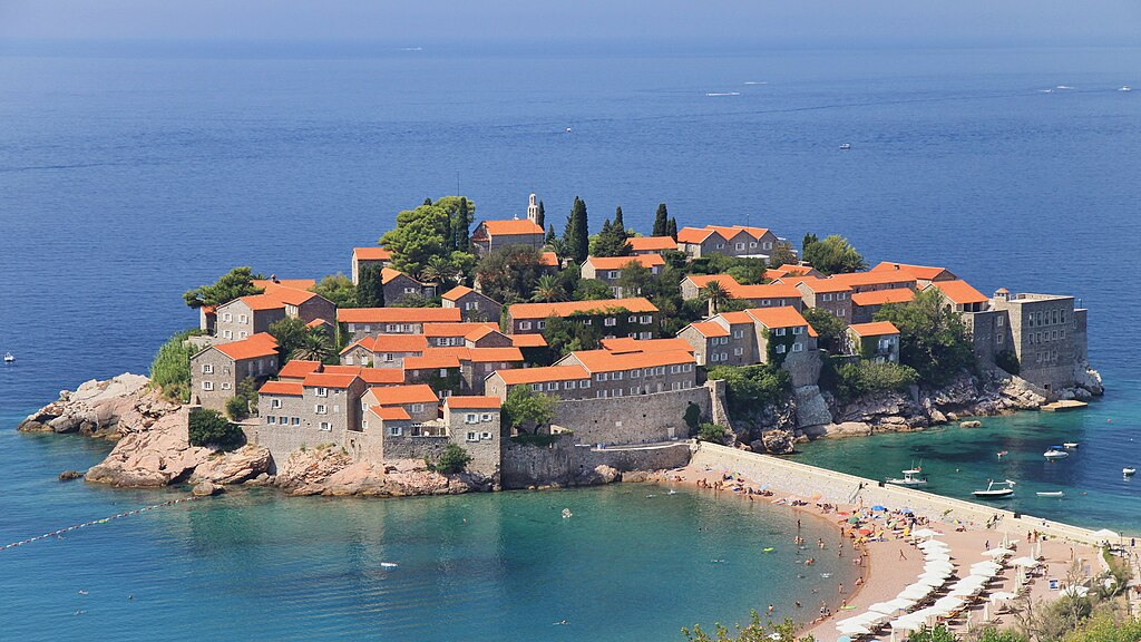 10 Best Beaches In Europe: Top Sun, Sand & Sea Destinations 5 Sveti Stefan Beach, Montenegro