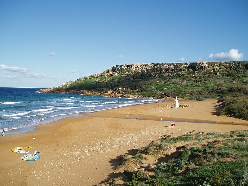 10 Best Beaches In Europe: Top Sun, Sand & Sea Destinations 9 Ramla Bay, Malta