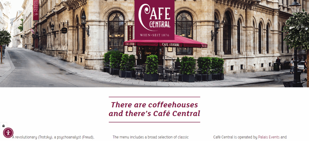 10 Best European Cafés for True Coffee Lovers 2 Café Central – Vienna, Austria