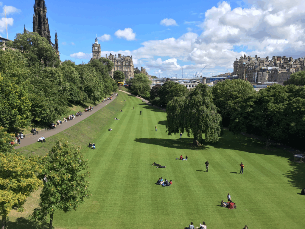 Edinburgh, Scotland – East Princes Street Gardens