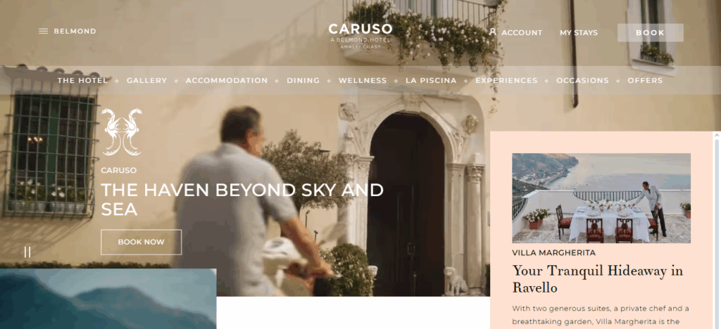 Belmond Hotel Caruso, Italy