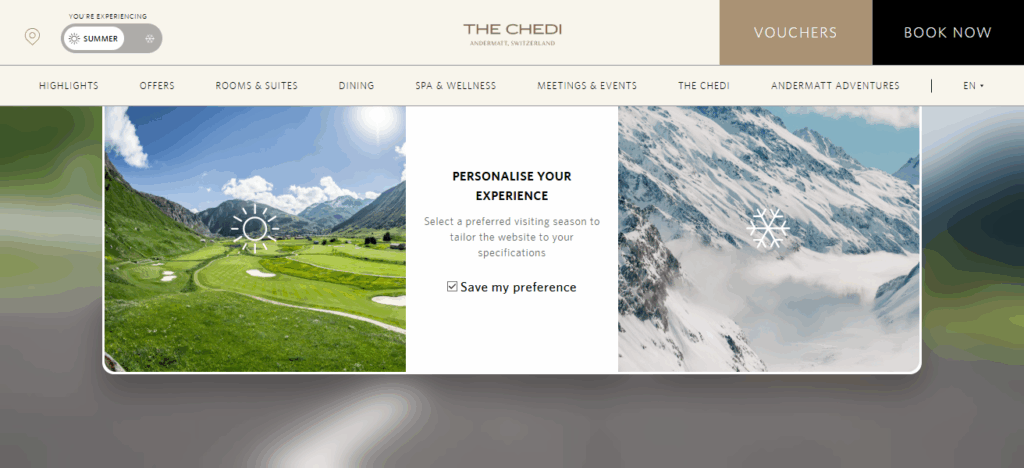 The Chedi Andermatt, Switzerland