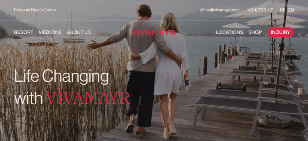 10 Best Spa Retreats In Europe for Ultimate Wellness 9 VIVAMAYR Maria Wörth, Austria