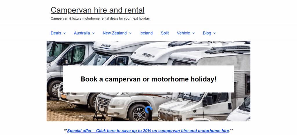 10 Best Rental Car Alternatives for Road Trips In 2025 6 Campervan/RV rentals