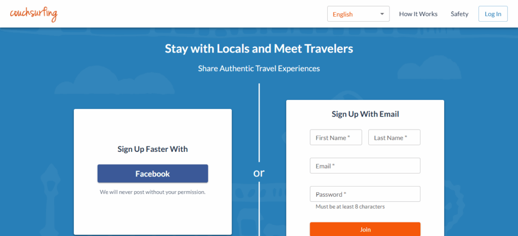 Couchsurfing