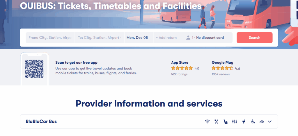 Ouibus (now BlaBlaBus)