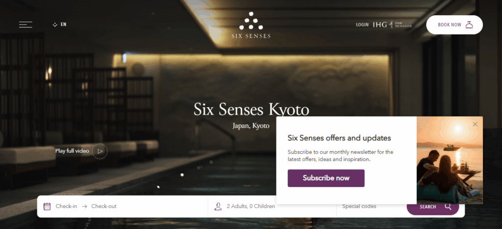 Six Senses Kyoto, Japan