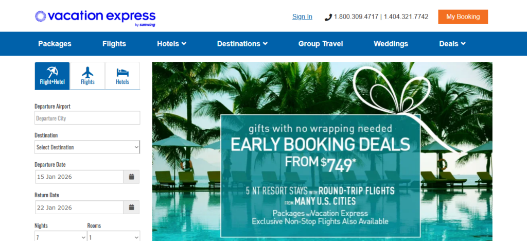 8. Vacation Express