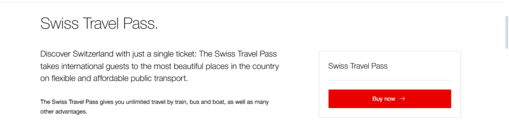 Swiss Travel Pass