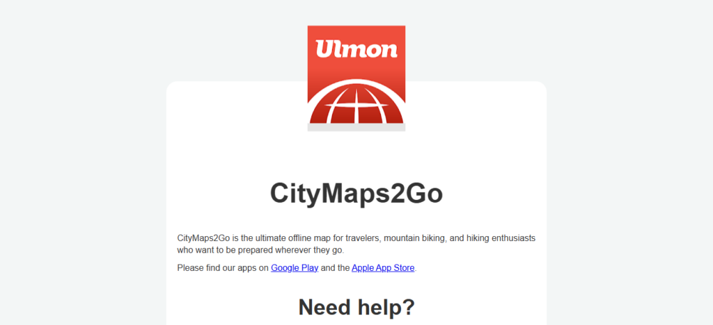 CityMaps2Go