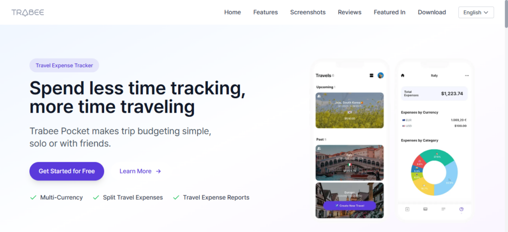 10 Best Travel Expense Tracking Apps for Smart Budgeting 8 Trabee Pocket