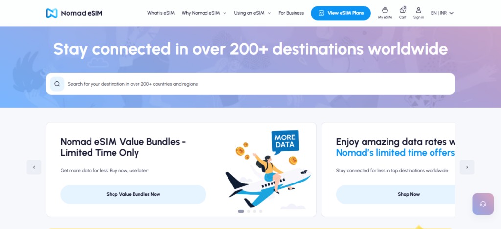 10 Best International eSIM Apps for Hassle-Free Travel 4 Nomad